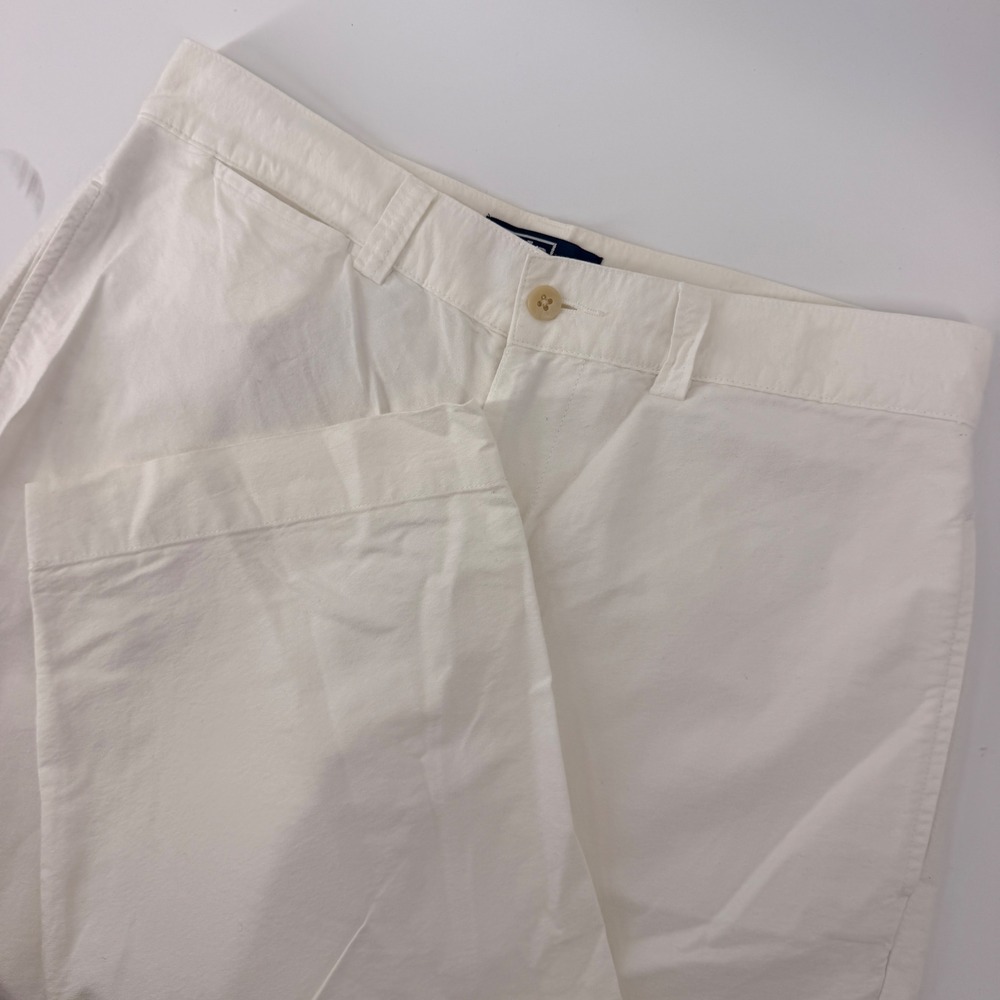 Polo Ralph Lauren Philip Pant Men 32/30 White Cotton Straight Leg Chino Trousers